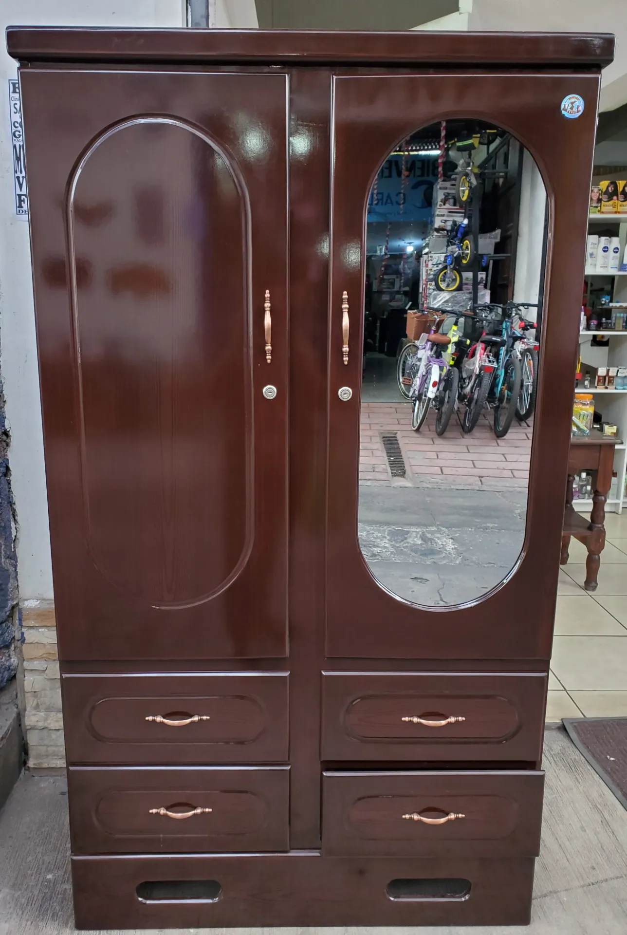 [ROTIU214] ROPERO TIU 2C 1ESP 4GAB