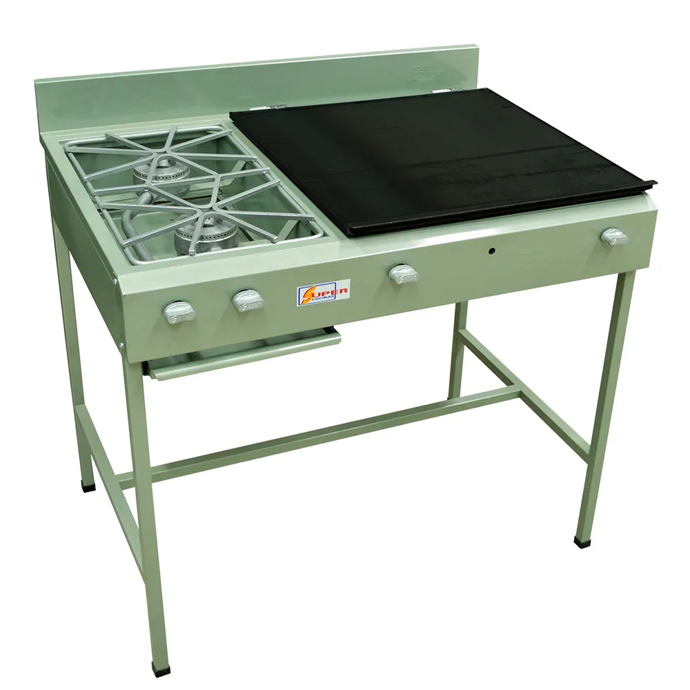 ESTUFA  INDUSTRIAL SUPER COCINA G224 1PLANCHA 2H
