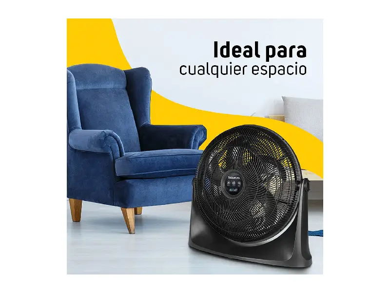 VENTILADOR TAURUS RUSH CIRCULATOR DE 20" ECOJET 2EN1 3VEL