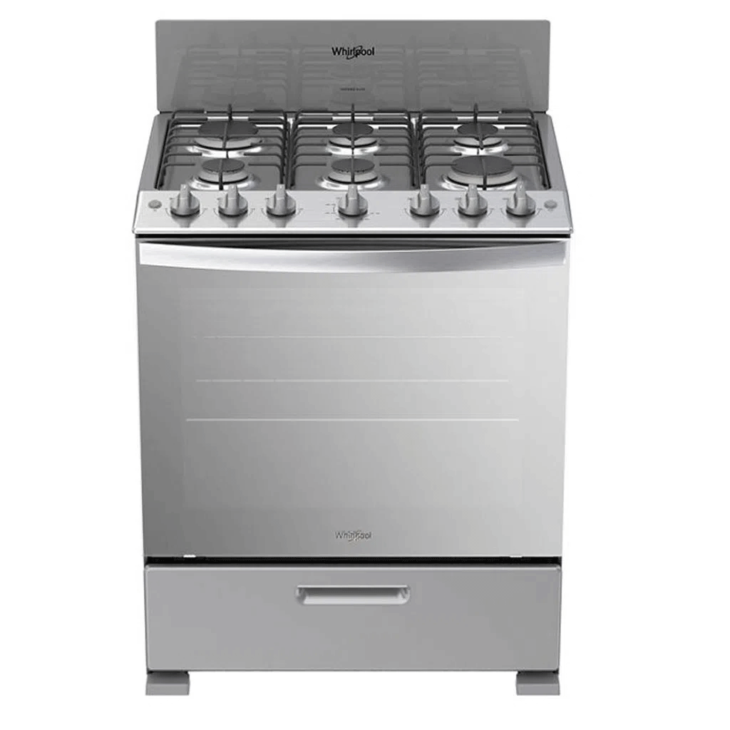 ESTUFA DE HORNO WHIRLPOOL 6Q CROMADA LWFR3200D00