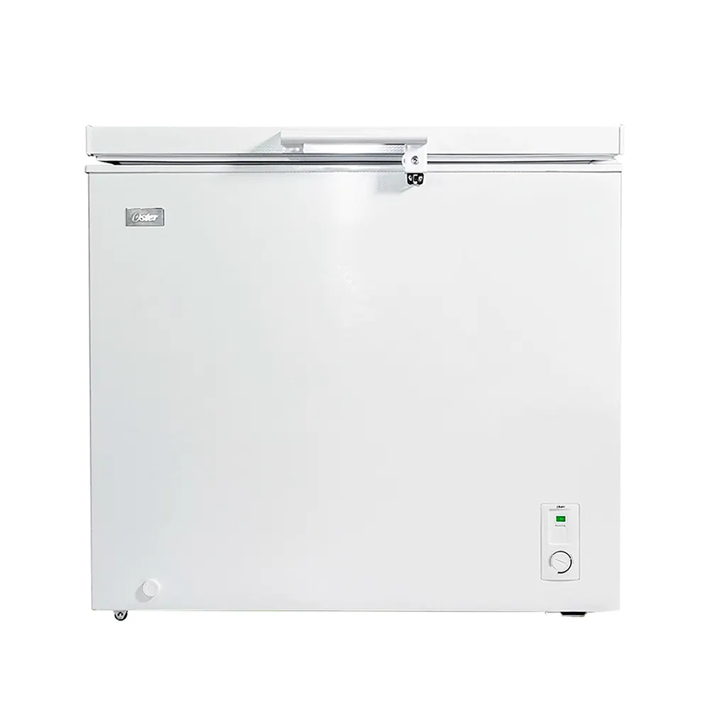 [OS-CF7001WE] CONGELADOR OSTER 7PIES 200LTS LED/LLAVE/RUEDAS/BLANCO