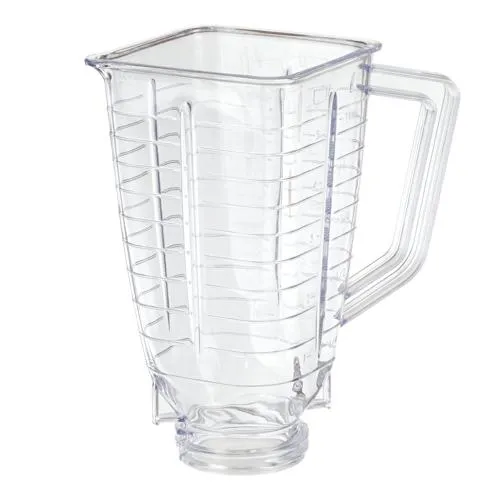 VASO DE VIDRIO CUADRADO PARA LICUADORA OSTER